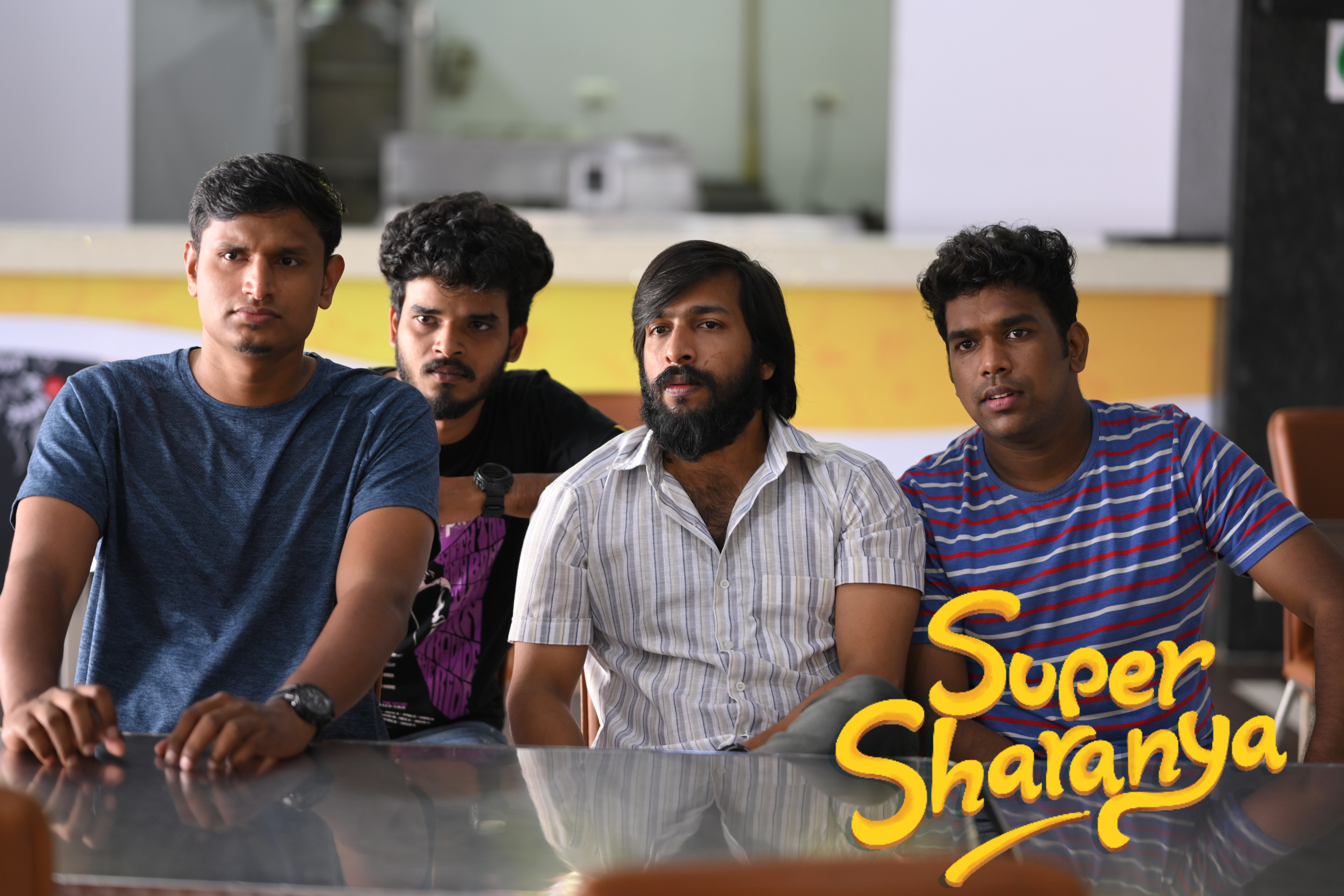 Sanath Sivaraj and Vineeth Chakyar in Super Sharanya (2022)