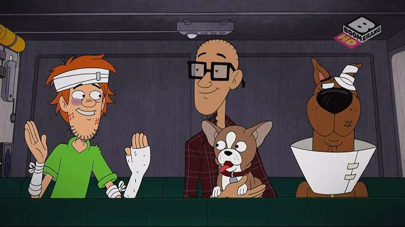 Matthew Lillard, Dee Bradley Baker, Jeff Bennett, and Frank Welker in Be Cool, Scooby-Doo! (2015)