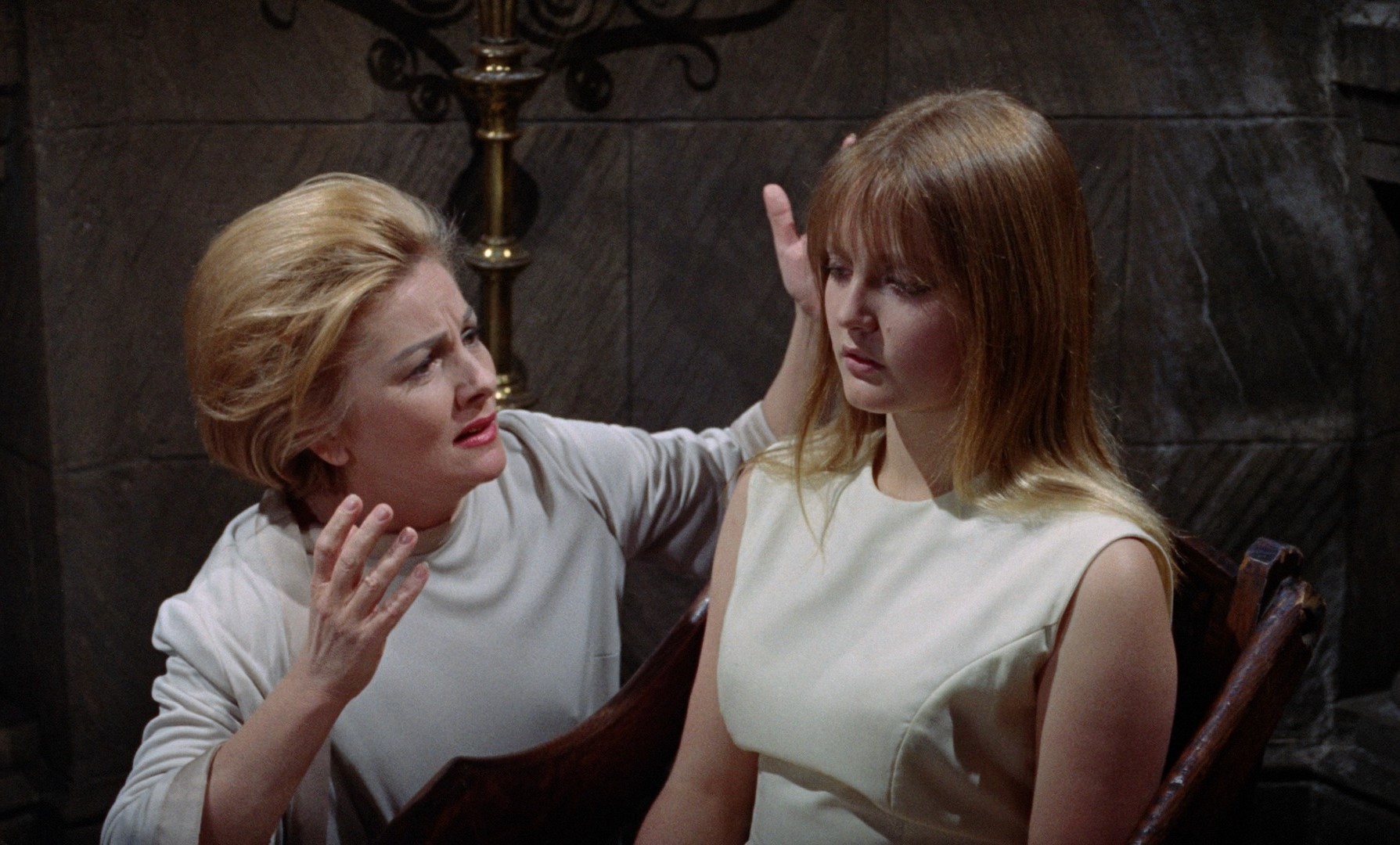 Joan Fontaine and Ingrid Boulting in The Witches (1966)