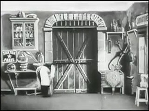 Georges Méliès in L'homme à la tête en caoutchouc (1901)