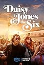 Tom Wright, Riley Keough, Josh Whitehouse, Sam Claflin, Suki Waterhouse, Camila Morrone, Sebastian Chacon, and Will Harrison in Daisy Jones & The Six (2023)