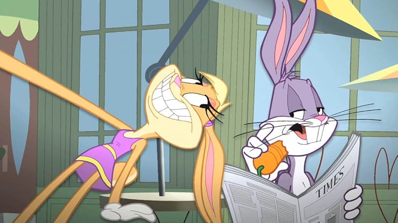 Jeff Bergman and Rachel Ramras in Looney Tunes: Rabbits Run (2015)