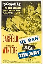 Shelley Winters and John Garfield in He Ran All the Way (1951)