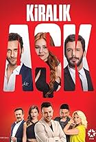 Levent Ülgen, Nergis Kumbasar, Salih Bademci, Seçkin Özdemir, Müjde Uzman, Elçin Sangu, Baris Arduç, and Onur Büyüktopçu in Love for Rent (2015)