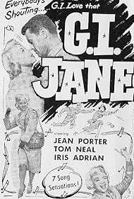 Iris Adrian, Tom Neal, and Jean Porter in G.I. Jane (1951)