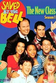 Jonathan Angel, Natalia Cigliuti, Dennis Haskins, Bianca Lawson, Isaac Lidsky, Bonnie Russavage, and Robert Sutherland Telfer in Saved by the Bell: The New Class (1993)