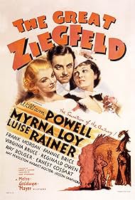 Myrna Loy, William Powell, and Luise Rainer in The Great Ziegfeld (1936)