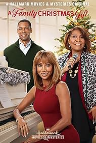 Holly Robinson Peete, Dion Johnstone, and Patti LaBelle in A Family Christmas Gift (2019)