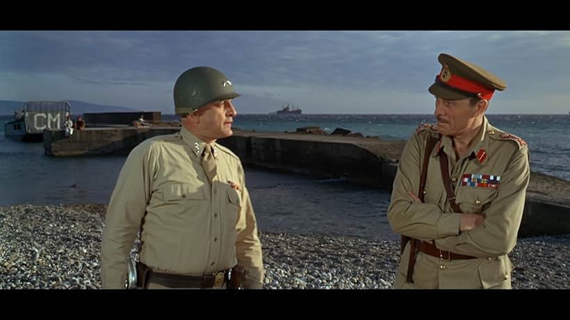 George C. Scott and Jack Gwillim in Patton (1970)