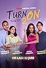 Clara Bernadeth, Erika Carlina, Jonathan Andriano, and Giorgino Abraham in Turn On (2021)