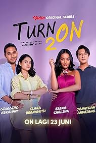 Clara Bernadeth, Erika Carlina, Jonathan Andriano, and Giorgino Abraham in Turn On (2021)