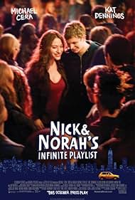 Michael Cera and Kat Dennings in Nick & Norah - Tutto accadde in una notte (2008)