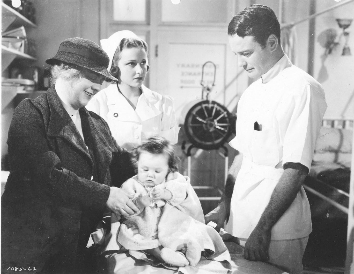 Lew Ayres, Laraine Day, and Dorothy Vaughan in Calling Dr. Kildare (1939)