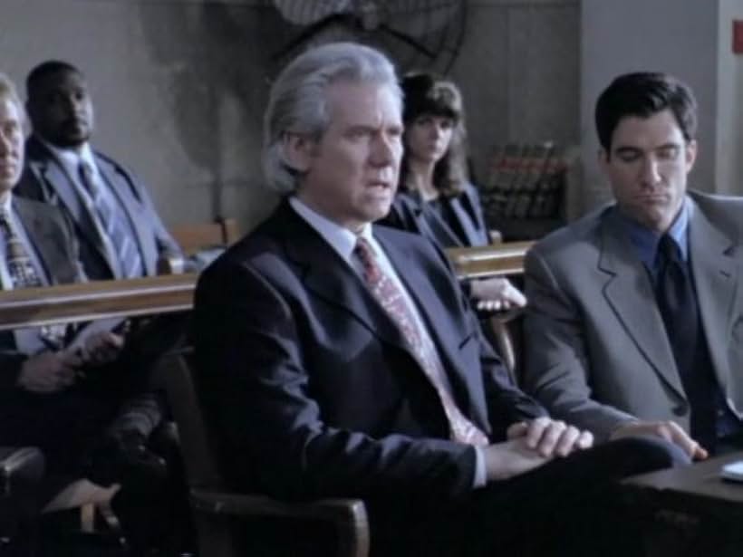 Dylan McDermott and John Larroquette in The Practice (1997)