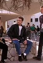 Jason Priestley, Ian Ziering, and Matt Nolan in Beverly Hills, 90210 (1990)