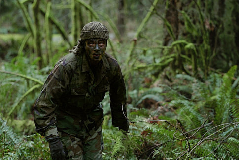 Benicio Del Toro in The Hunted (2003)