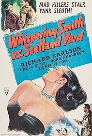 Richard Carlson and Greta Gynt in Whispering Smith vs. Scotland Yard (1952)