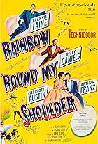 Charlotte Austin, Billy Daniels, Arthur Franz, and Frankie Laine in Rainbow 'Round My Shoulder (1952)