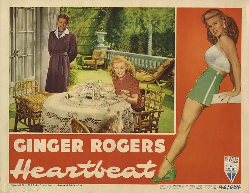 Ginger Rogers and Jean-Pierre Aumont in Heartbeat (1946)