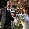 Jean Reno and Aura Garrido in Un asunto privado (2022)