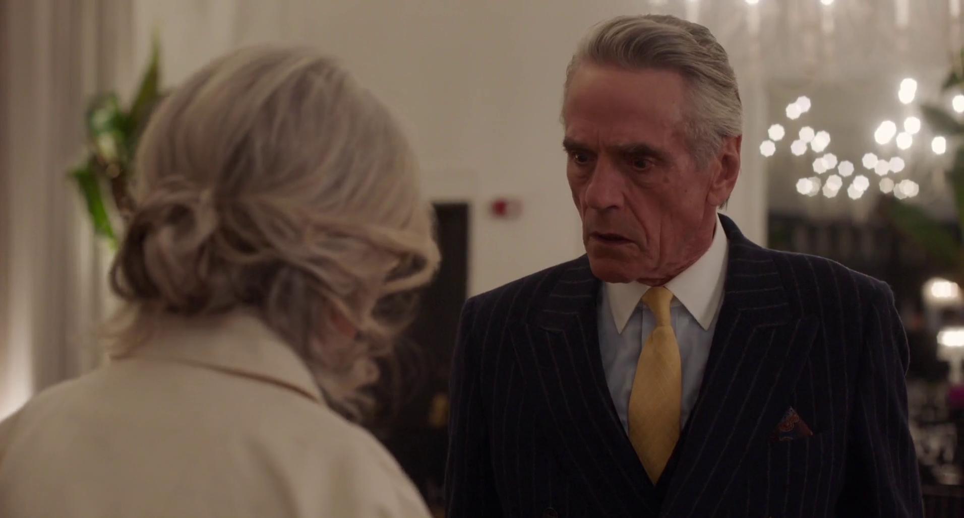 Jeremy Irons and Diane Keaton in Love, Weddings & Other Disasters (2020)