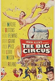 Red Buttons, Victor Mature, Kathryn Grant, David Nelson, and Gilbert Roland in The Big Circus (1959)