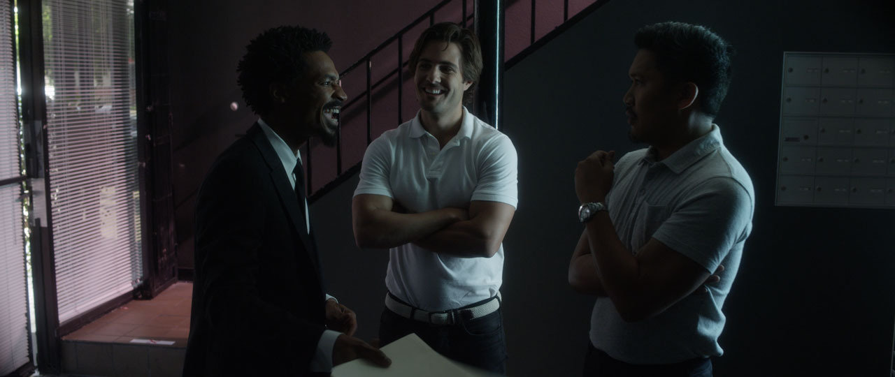 Dante Basco, Eddie Steeples, and Paul Vandervort in Limelight (2017)