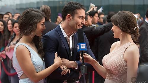 Irene Azuela, Miguel Ángel Silvestre, and Eréndira Ibarra in Sense8 (2015)