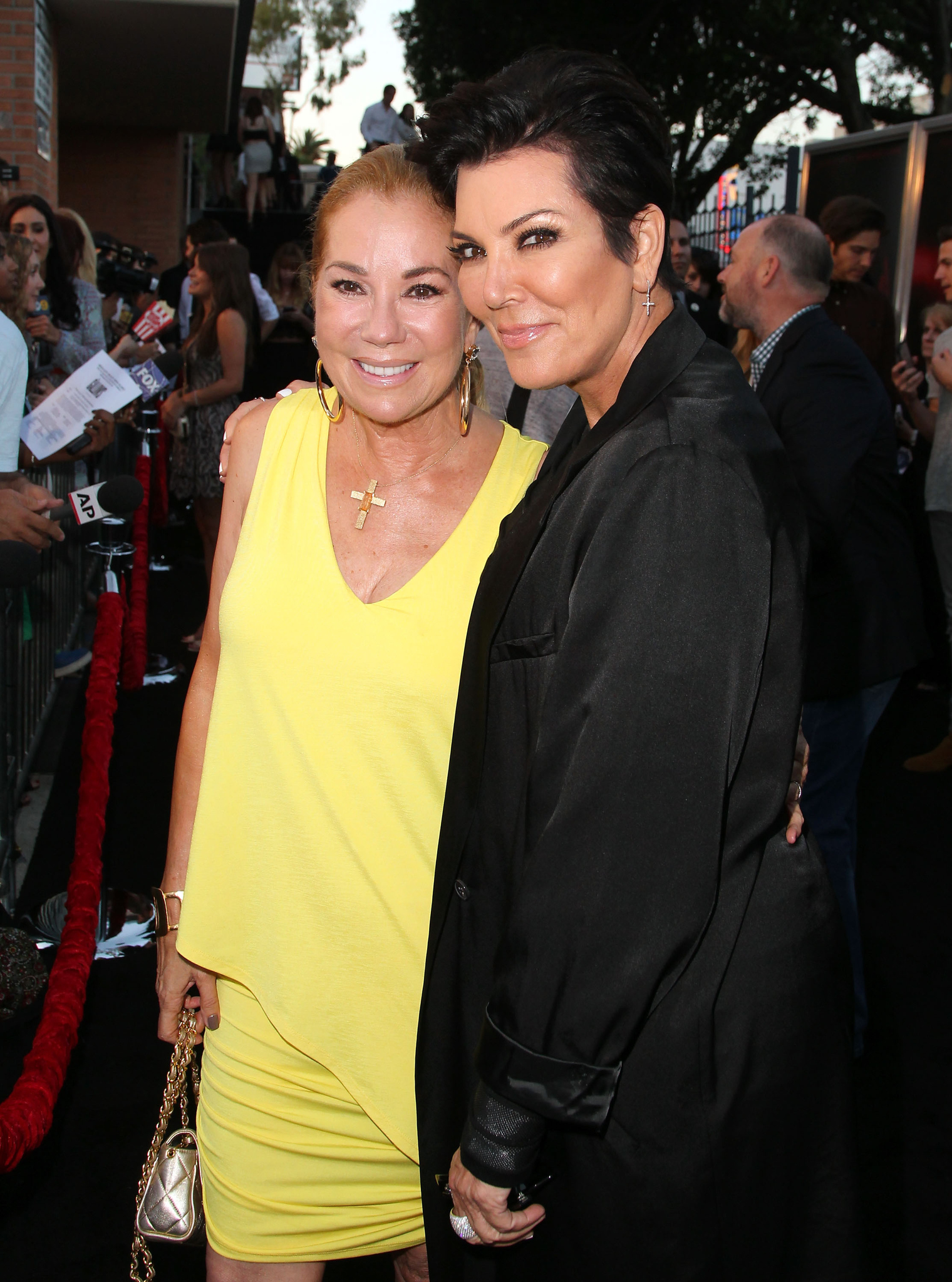 Kathie Lee Gifford and Kris Jenner at an event for The Gallows (2015)