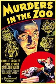 Lionel Atwill and Kathleen Burke in Murders in the Zoo (1933)