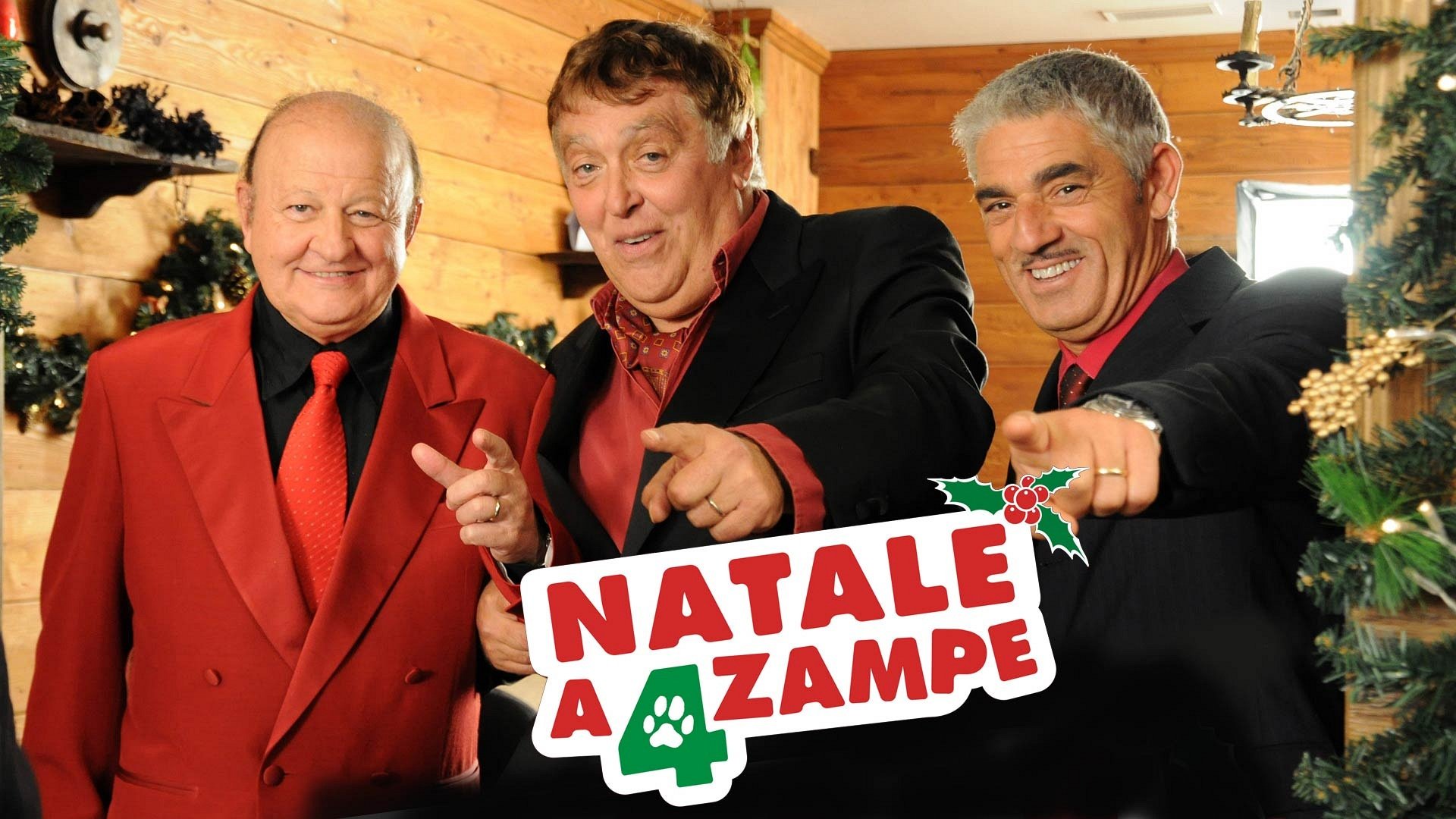 Massimo Boldi, Biagio Izzo, and Maurizio Mattioli in Natale a 4 zampe (2012)