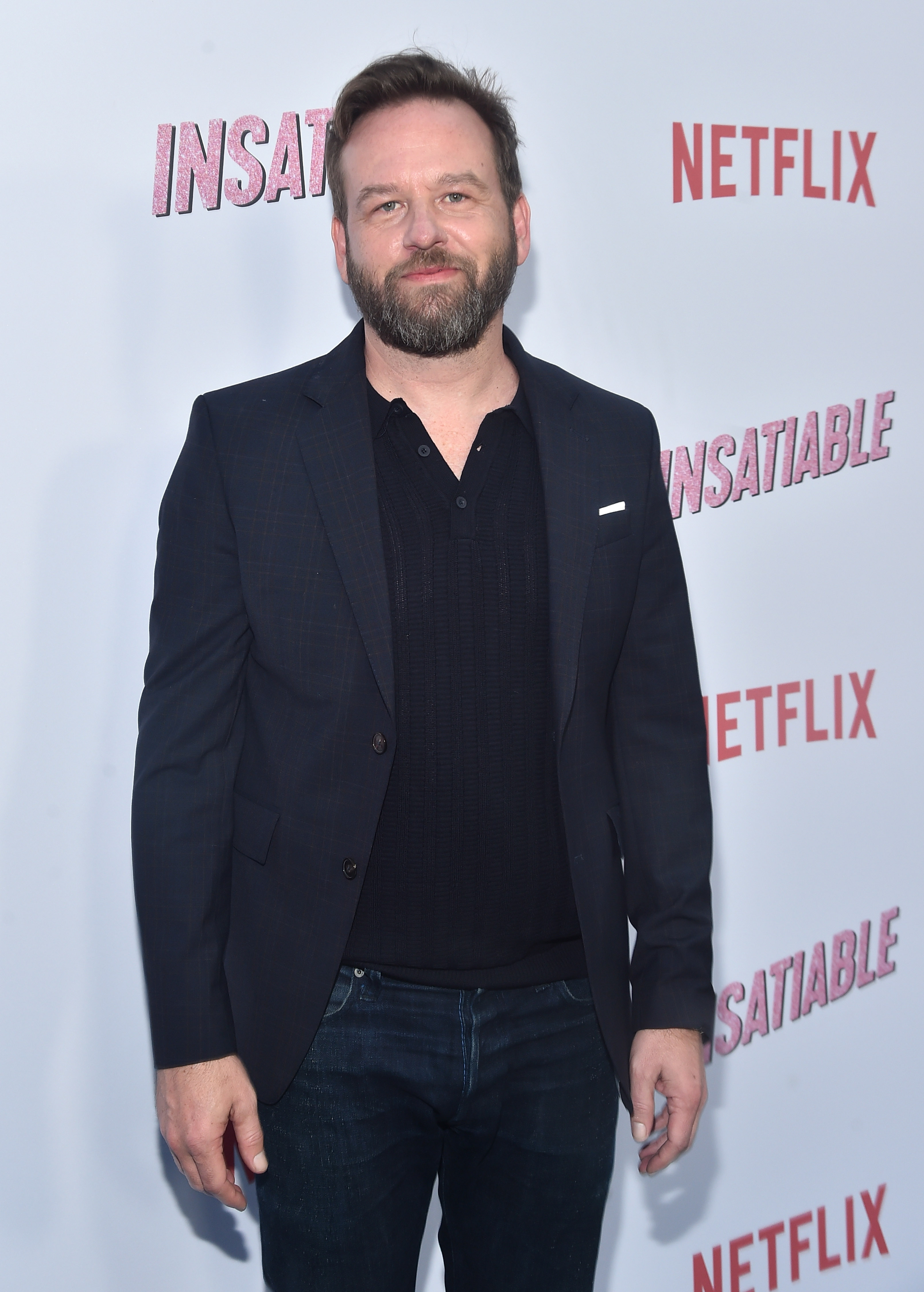 Dallas Roberts at an event for Insatiable (2018)