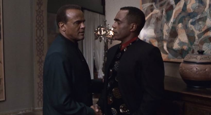 Harry Belafonte and Tom Wright in White Man's Burden (1995)