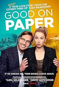 Ryan Hansen and Iliza Shlesinger in Good on Paper (2021)