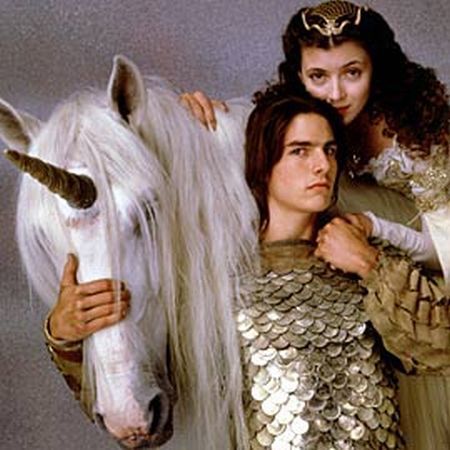 Tom Cruise and Mia Sara in Legend (1985)