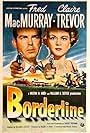 Fred MacMurray and Claire Trevor in Borderline (1950)