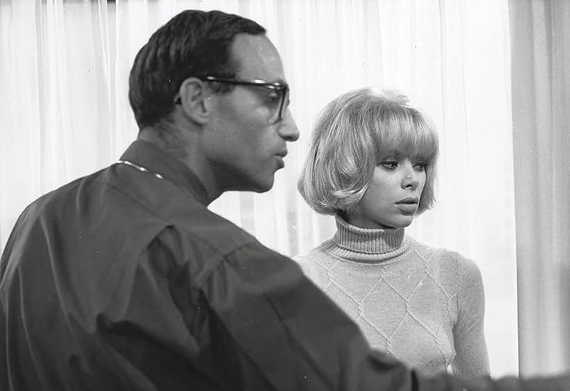 Nicolas Gessner and Mireille Darc in The Blonde from Peking (1967)