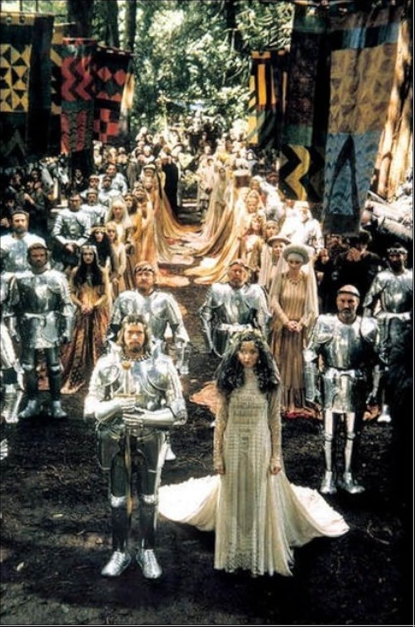 Patrick Stewart, Cherie Lunghi, and Nigel Terry in Excalibur (1981)