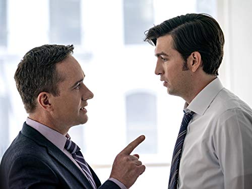 Matthew Macfadyen and Nicholas Braun in Return (2019)