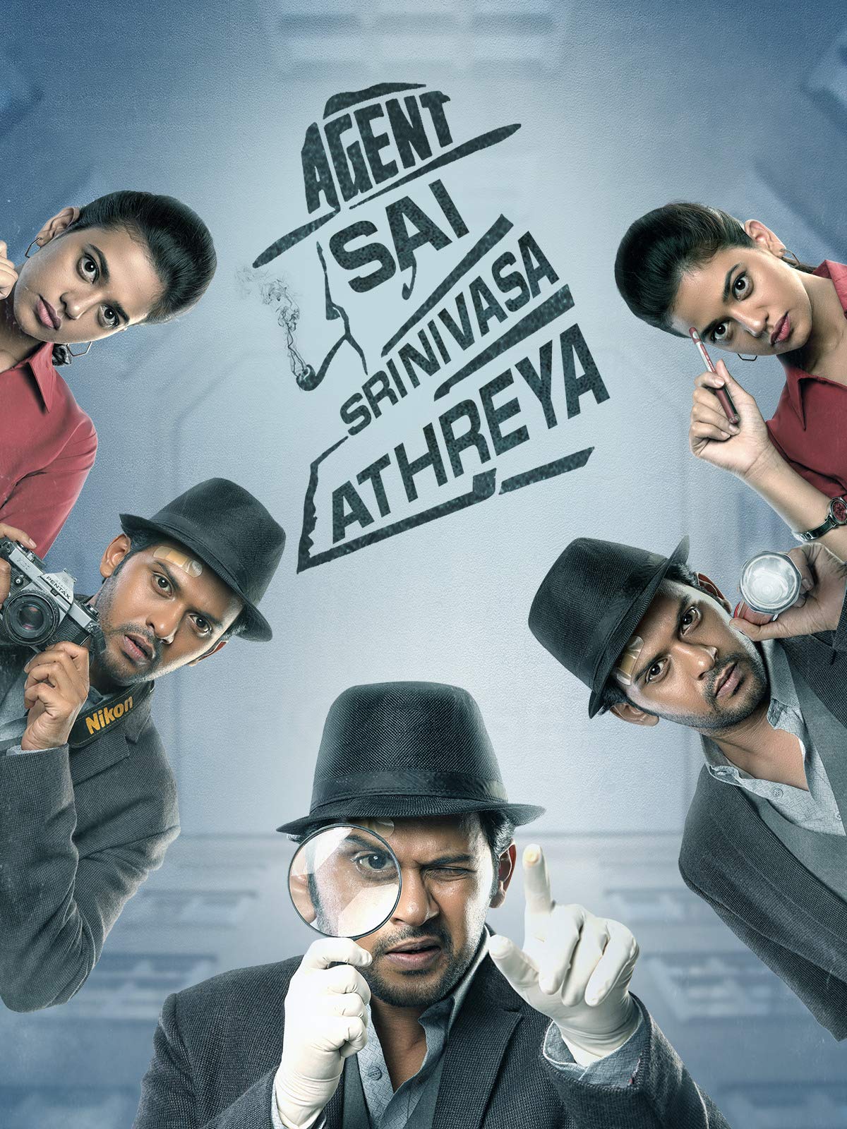 Naveen Polishetty and Shruti Sharma in Agent Sai Srinivasa Athreya (2019)