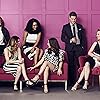 Melora Hardin, Sam Page, Matt Ward, Aisha Dee, Meghann Fahy, and Katie Stevens in The Bold Type (2017)