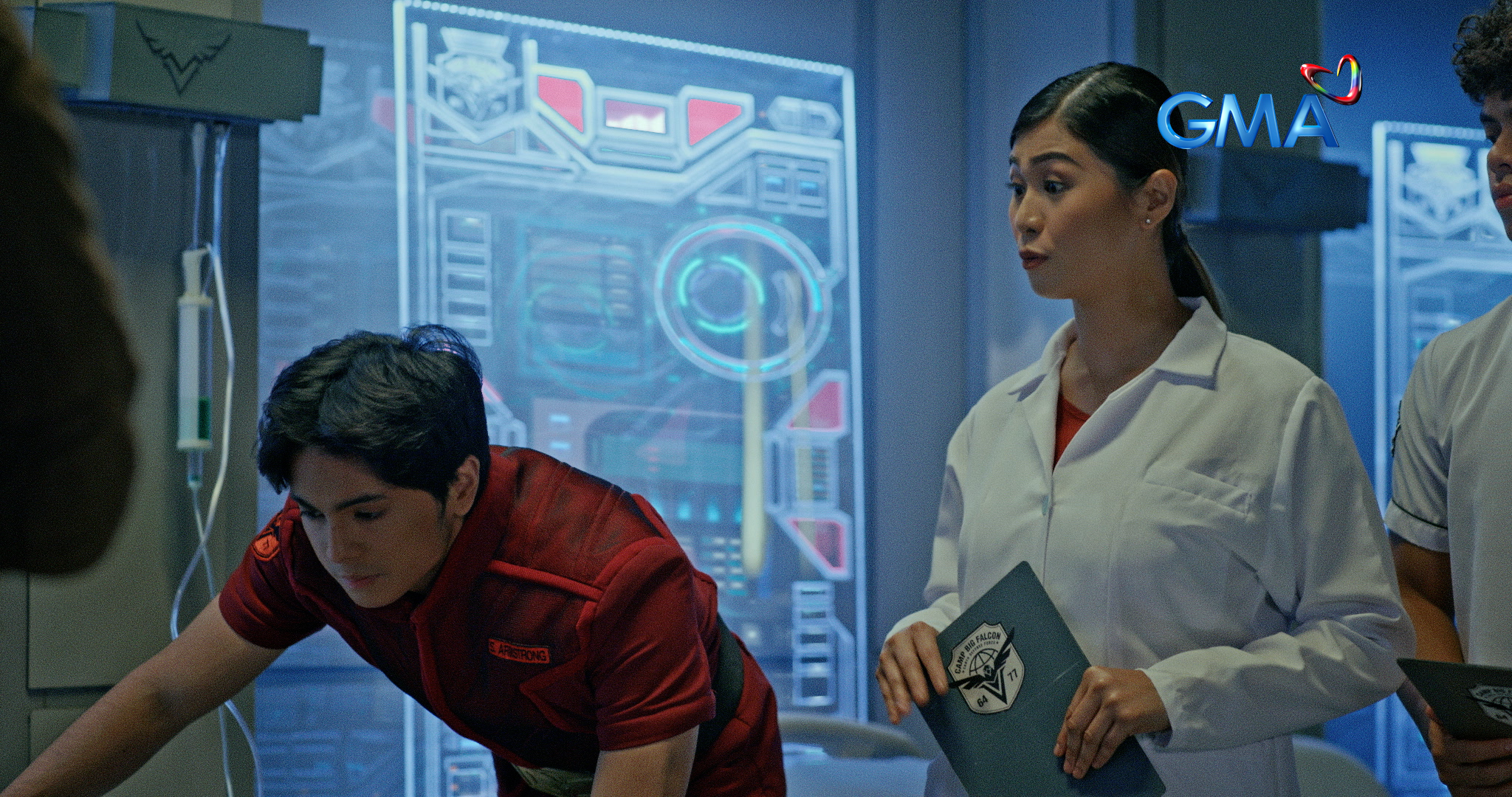 Marinella Sheen and Miguel Tanfelix in Voltes V: Legacy (2023)