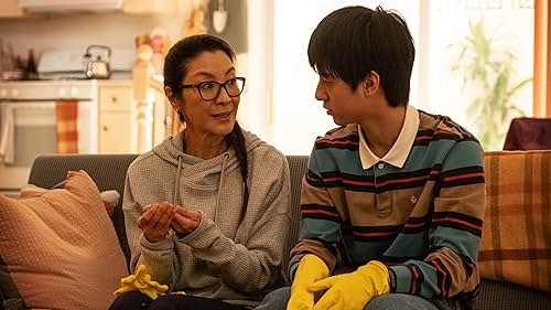 Michelle Yeoh and Jimmy Liu in American Born Chinese (2023)