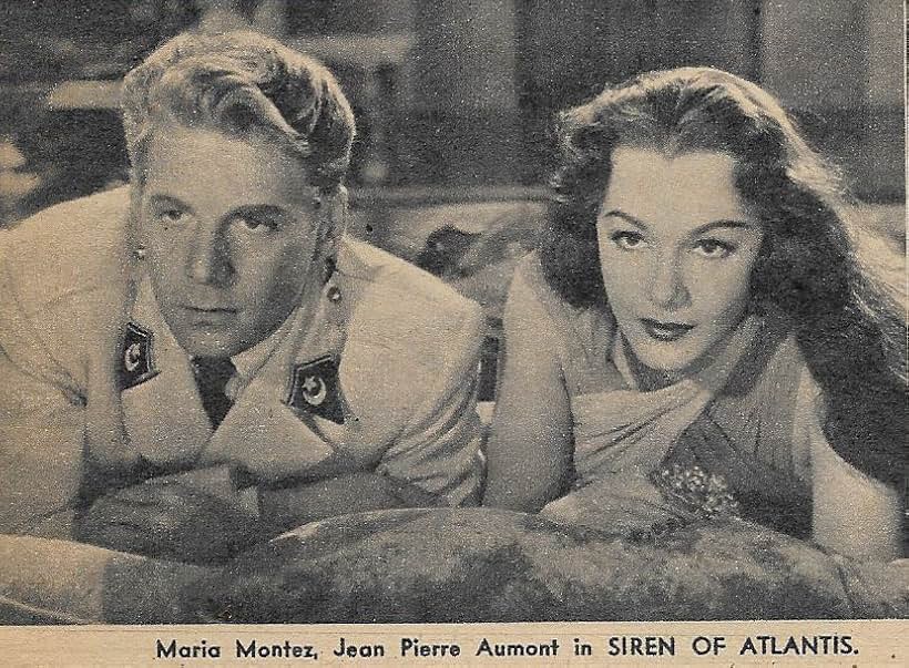 Jean-Pierre Aumont and Maria Montez in Siren of Atlantis (1949)