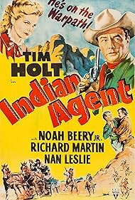 Tim Holt and Nan Leslie in Indian Agent (1948)