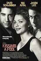 Mili Avital, David Schwimmer, and Jason Lee in Kissing a Fool (1998)