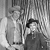 James Arness and Jean Arthur in Gunsmoke (1955)