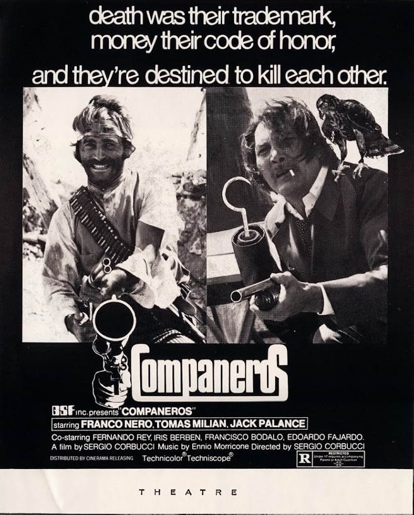 Jack Palance and Franco Nero in Compañeros (1970)