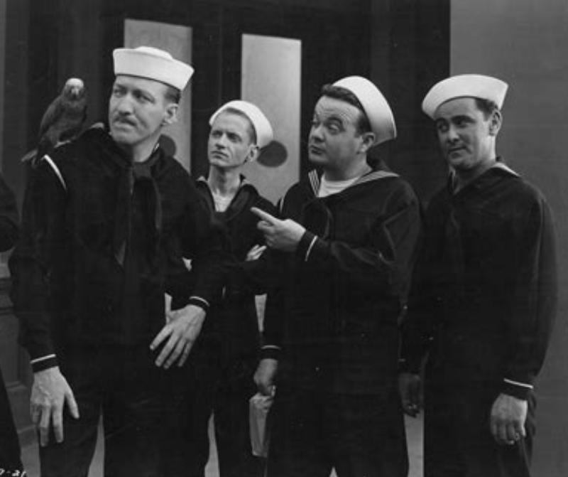 David Gorcey, Leo Gorcey, and Huntz Hall in Let's Go Navy! (1951)