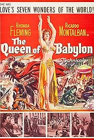 Ricardo Montalban and Rhonda Fleming in The Queen of Babylon (1954)